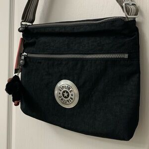 Kipling Black SILVER HOLOGRAM Crossbody Bag